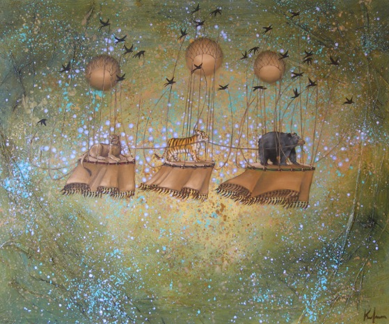 Escape on the Heavy Side Layer